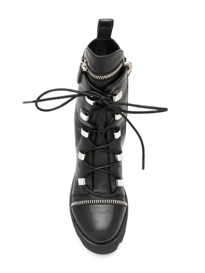 Shop Giuseppe Zanotti Freeda Bootis In Black