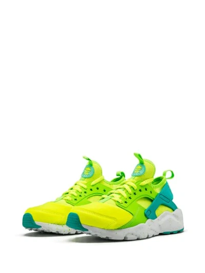 Shop Nike Air Huarache Run Ultra Sneakers In Green