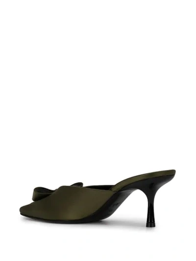 Shop Fabrizio Viti Gabor Mini Mules In Green