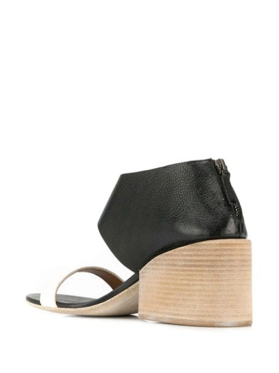 Shop Marsèll Chunky Open Toe Sandals In Black