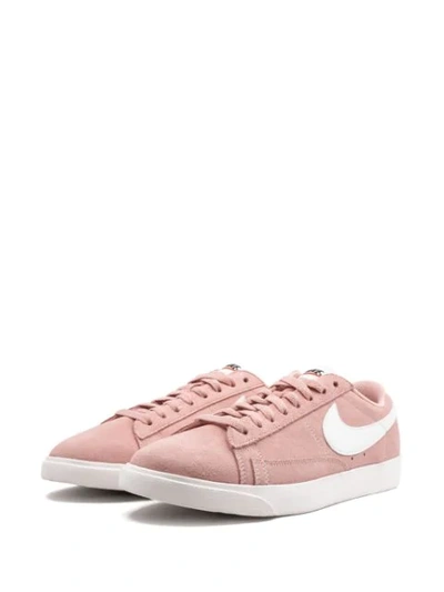 Shop Nike W Blazer Low Sd Sneakers In Pink