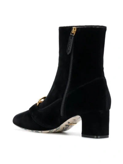 Shop Gucci Ankle Boots In Black