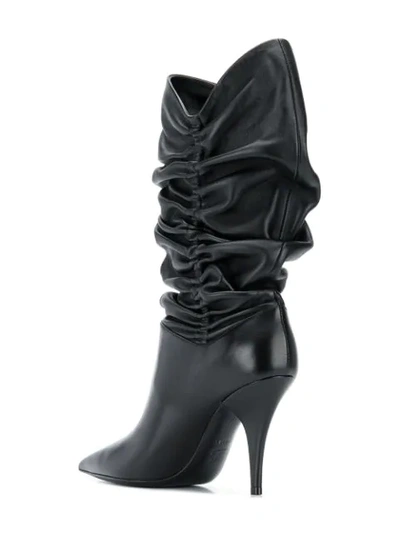 Shop Casadei Gigi Mid-calf Boots In Black