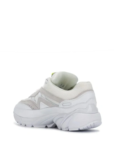 Shop Axel Arigato Contrast Logo Sneakers In White