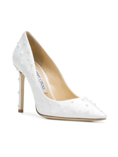 Shop Jimmy Choo Romy Pumps In White