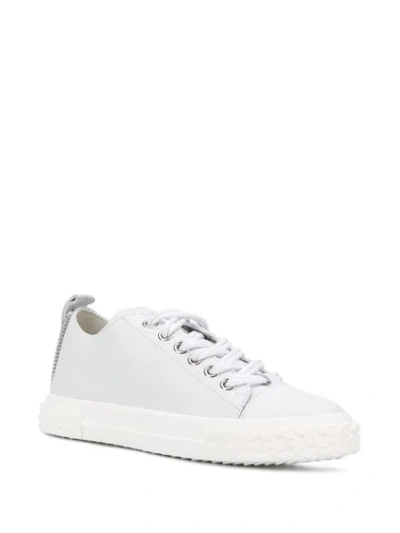 Shop Giuseppe Zanotti Urchin Low-top Sneakers In White