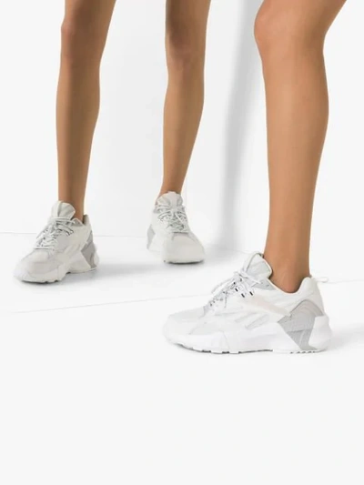 Vergonzoso Coincidencia Algebraico Reebok Aztrek Double Sneakers In White Leather | ModeSens