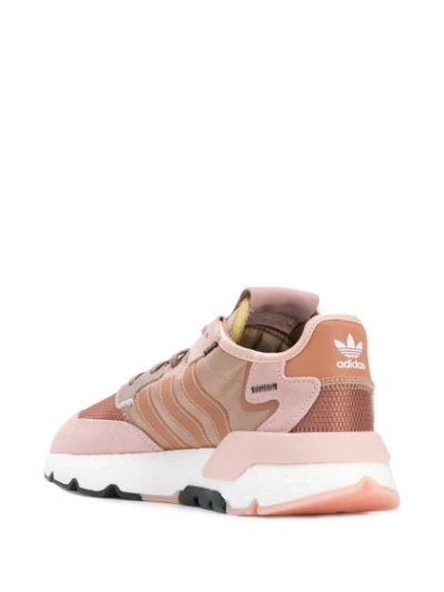 Shop Adidas Originals Nite Jogger Sneakers In Pink