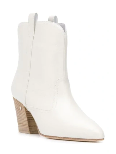 Shop Laurence Dacade Sheryll 70 Ankle Boots In White