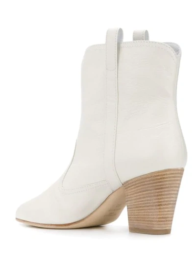 LAURENCE DACADE SHERYLL 70 ANKLE BOOTS - 白色