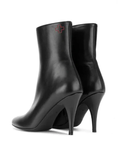 Shop A.f.vandevorst Stiletto Ankle Boots In Black