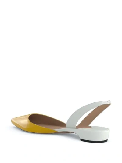 Shop Paul Andrew Rhea 15 Ballerina Shoes In Yellow