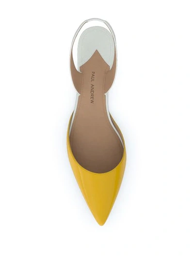 Shop Paul Andrew Rhea 15 Ballerina Shoes In Yellow