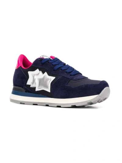 Shop Atlantic Stars Star Printed Sneakers - Blue