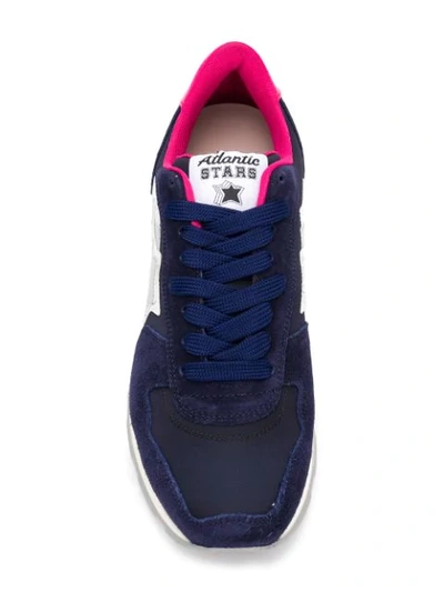 Shop Atlantic Stars Star Printed Sneakers - Blue