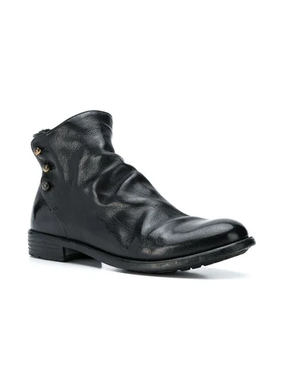 Shop Officine Creative Ankle Boots In Black