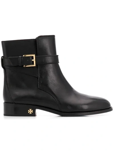 Shop Tory Burch Brooke Ankle Booties In Black