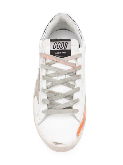 Shop Golden Goose Superstar Sneakers In White