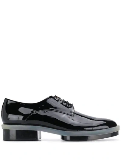 Shop Clergerie Roma Lace-up Shoes In Black