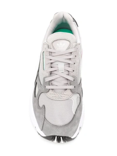 Shop Adidas Originals Falcon Low-top Sneakers In Grey