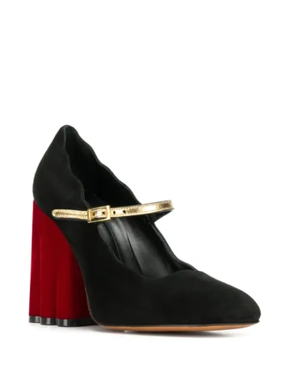 Shop Marni Mary Jane Pumps In Black