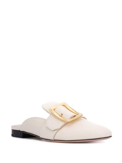 Shop Bally Janesse Mules In White