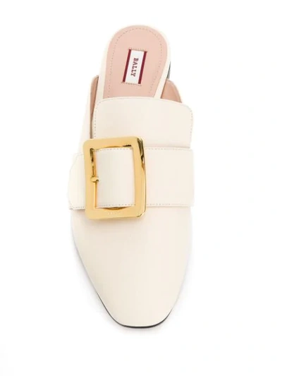 Shop Bally Janesse Mules In White