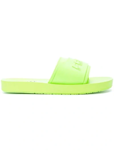 Shop Fenty X Puma Surf Slides In Green