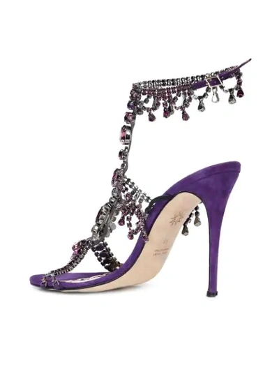 Shop Marchesa 'grace' Sandals In Pink