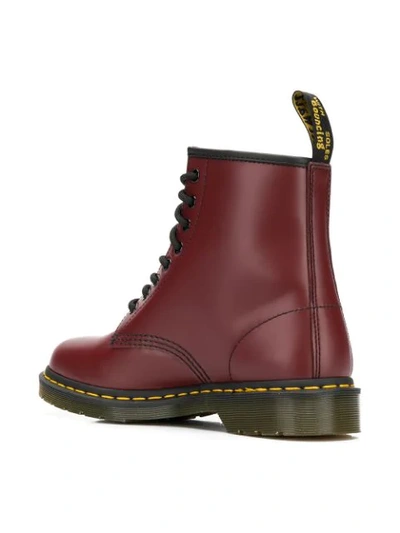 Shop Dr. Martens' 1460 Lace-up Ankle Boots In Red