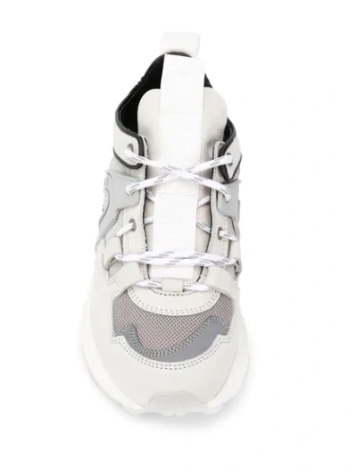 Shop Ganni Low-top Sneakers In Grey