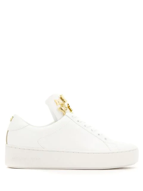 michael michael kors mindy butterfly appliqué leather sneaker