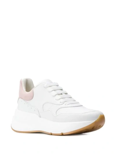 Shop Alexander Mcqueen Chunky Runner Sneakers In White