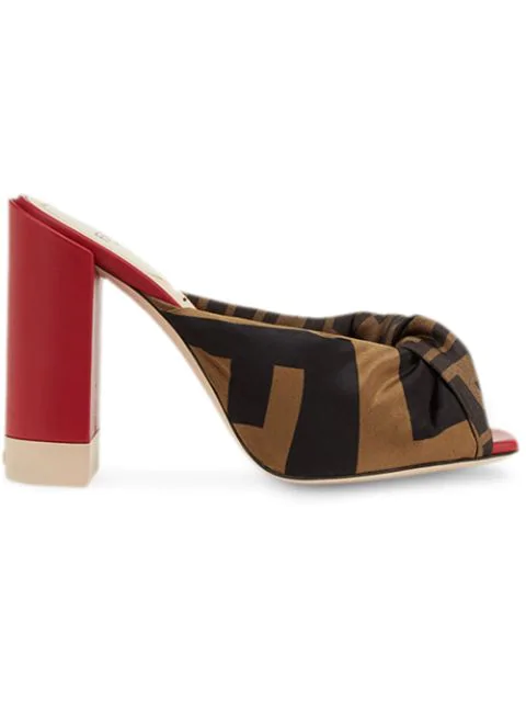 fendi sabot sandals