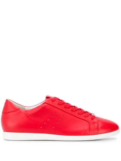 Shop Hogl Serenity Sneakers In Red