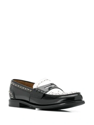 Shop Church's Pembrey Loafers In Black