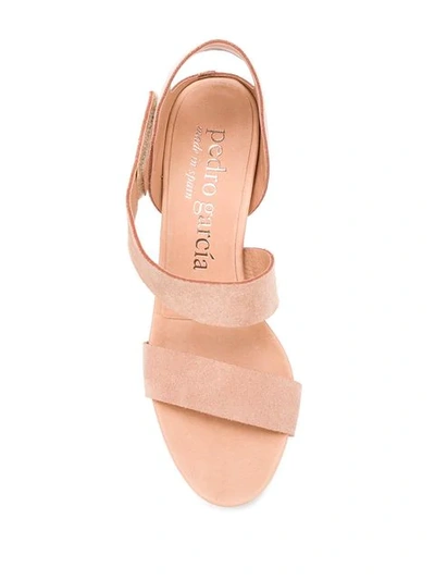 Shop Pedro Garcia Heeled Strappy Sandals In Pink