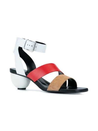 Shop Proenza Schouler Ankle Strap Sandal In Multicolour