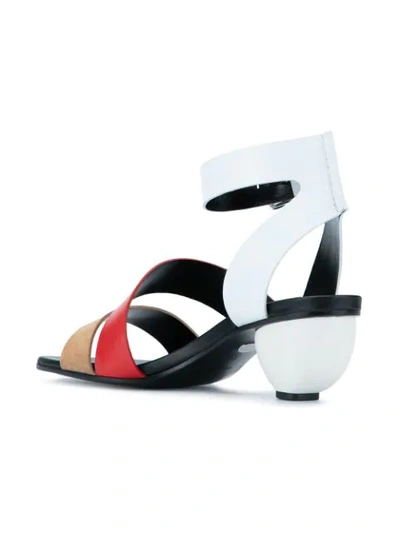 Shop Proenza Schouler Ankle Strap Sandal In Multicolour