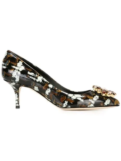 Shop Dolce & Gabbana 'belluci' Pumps In Black