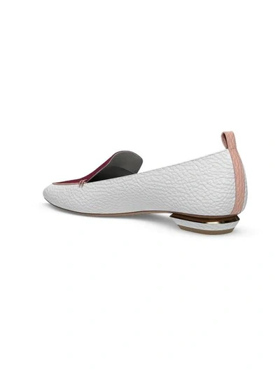 Shop Nicholas Kirkwood Customisable Beya Loafers In White