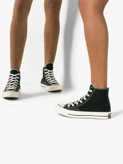 CONVERSE CHUCK TAYLOR 70 HIGH-TOP SNEAKERS - 黑色