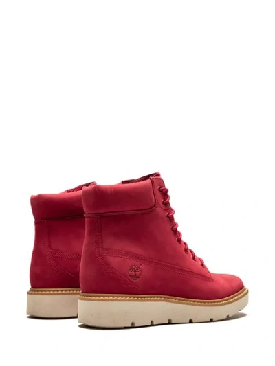 Timberland Kenniston 6 Inch Boots In Red
