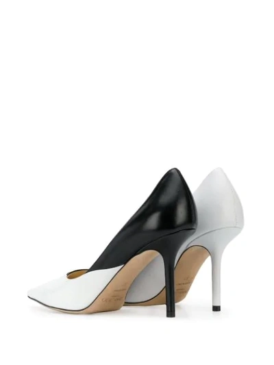 Shop Jimmy Choo Love 85 Pumps In White ,black