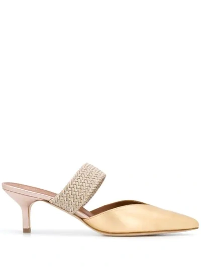 Shop Malone Souliers Maisie Mules In Gold