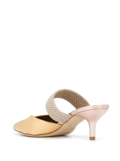 Shop Malone Souliers Maisie Mules In Gold