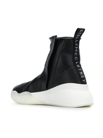 Shop Stella Mccartney Platform Sock Sneakers In Black