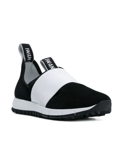 Shop Jimmy Choo Oakland Sneakers In Black