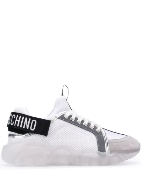 moschino logo sneakers