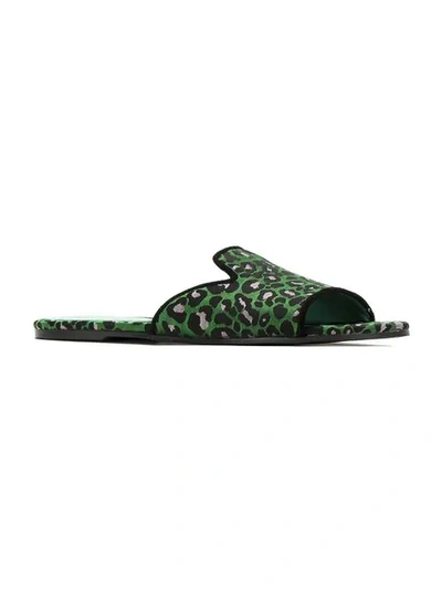Shop Blue Bird Shoes Onça Colors Slides In Green